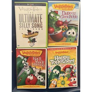 Veggie Tails DVD Lot  of 4 See Description For Titles And Condition Untested